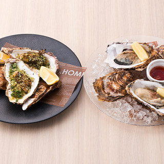 ◆ESOLA's 3 major specialties "Raw oysters all year round"