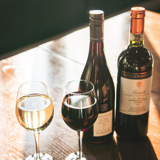 本場ワインの種類が豊富♪