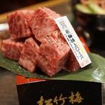 飛騨焼肉ホルモンぼたん - 飛騨牛特上ロース