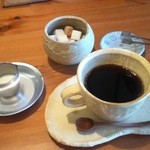 コハル カフェ - ランチのセットドリンク、ホットコーヒー