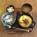 Hitotokoro Cafe - 豆腐グラタン定食