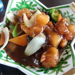 台湾料理 福龍亭 - 酢豚