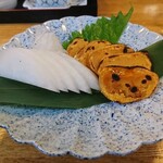 磯浜 - 自家製からすみ