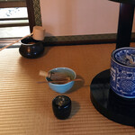 旧古河庭園・日本庭園内　茶室 - 