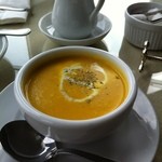 カフェ グリーン - カボチャの濃厚スープ♪