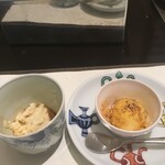 梅の花 - デザート きな粉アイス。以上が梅の花ランチ。