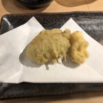 Tempura To Wain Kojima - 牡蠣、松茸天