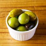 Assortment of 2 types of olives