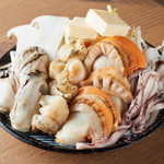 A big gathering Seafood! Ponpoko platter!