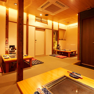 ほりごたつのお席でゆっくり！