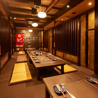 There are also tatami seats for banquets! OK for up to 30 people!