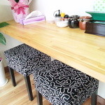 金田家 さくら亭 - 店内②(カウンター席)