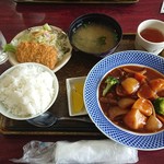 レストラン今辰 - おすすめ定食　シチューハンバーグ（700円）