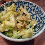 元氣七輪焼肉 牛繁 - ザク切りキャベツサラダ