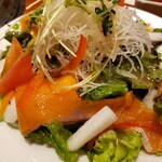 Yakinikukan Sairo - 海鮮と旬野菜のサラダ