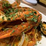 ナナイロパスタ - 期間限定 ペスカトーレ 1,680円 + 大盛 250円 = 1,930円。