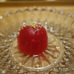 肉屋 田中 - トマトのお浸し