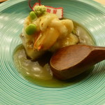 懐石料理 桝田 - 蟹と甘鯛