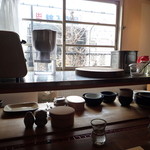 Fakutori Kafe Kousen - 店内