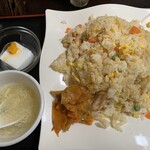 食味鮮 - 小さいけどデザートがつきます。