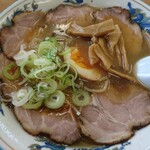 旭川ラーメン ゆーから - チャーシュー麺　ぺーぱん仕様　ラス1