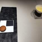 コミナセマコ - フィナンシェと、無農薬の山茶 霧島。