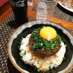 おとなのヒッコリー - ◆ジャーマンハンバーグ丼、コーラ◆♪