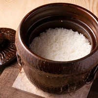 炊き立て土鍋ご飯