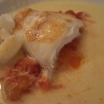 オーベルジーヌ - ひらめのワイン煮’１２．０３