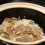 馳走 啐啄一十  - イタリア産トリュフご飯