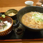 きあじ - 麺と小丼ぶりセット