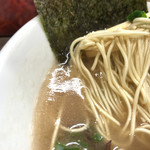 博多長浜らーめん いっき - トリオ製麺の細麺