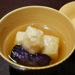 馳走 啐啄一十  - 海老芋とせんりょう茄子