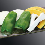 Assorted grilled fresh vegetables