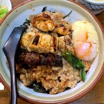 そば処　浅野屋 - 焼鳥丼