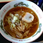 レストラン レインボー - 煮干しラーメン 650円。