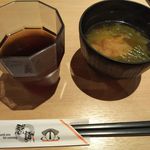 Hananomai - お茶・お味噌汁（セルフサービス）
