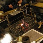 貞寿庵 - 岩魚塩焼き