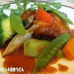 レストラン ベールフォンセ - チキンのトマトソース