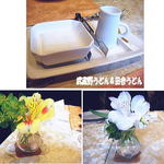 レストラン ベールフォンセ - 各テーブルに花が