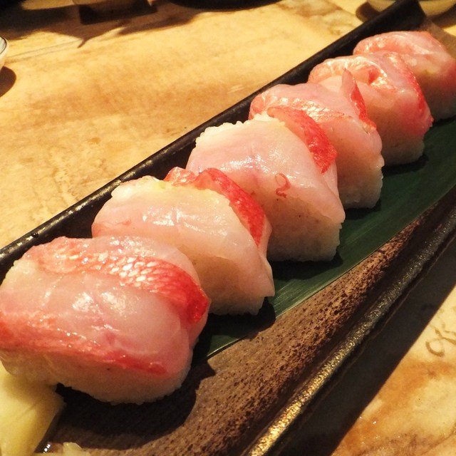 いか天国 - 金目鲷棒寿司