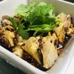 四川麻辣麺 雪家 - よだれ鶏