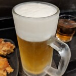 和風らーめん海人 - 定番の生ビール