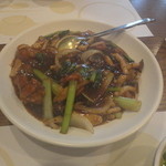麗江 - 鶏肉と野菜の黒胡椒炒め