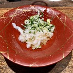 鳥茂 - さっと茹でたセンマイ刺し