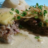 旬菜ステーキ処 らいむらいと - らいむらいと風チーズハンバーグ＜200g＞