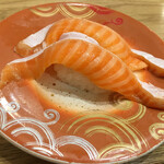 回転寿し トリトン - 大とろサーモン