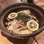 酒井商会 - 秋刀魚とかぼすの土鍋ご飯