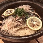 酒井商会 - 秋刀魚とかぼすの土鍋ご飯