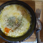 チーズヴァリエッタ - ラクレットチーズの石焼リゾット